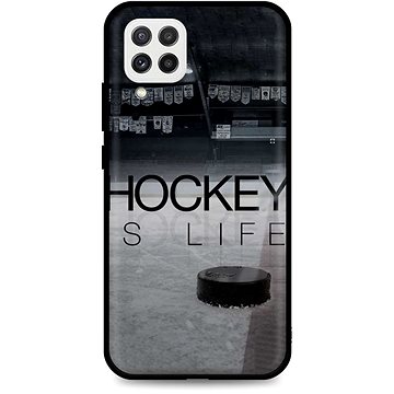 TopQ Samsung A22 silikon Hockey Is Life 61107 (Sun-61107)