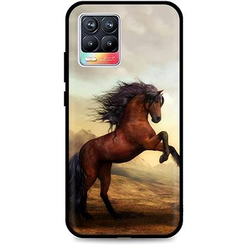 TopQ Realme 8 silikon Brown Horse 61383 (Sun-61383)