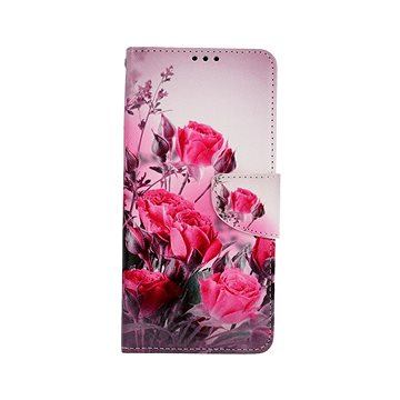 TopQ Xiaomi Redmi Note 9 knížkové Romantické růže 54522 (Sun-54522)