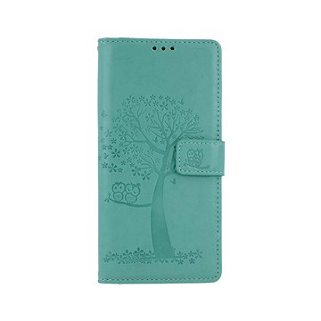 TopQ Xiaomi Redmi Note 9 knížkový Zelený strom sovičky 50732 (Sun-50732)