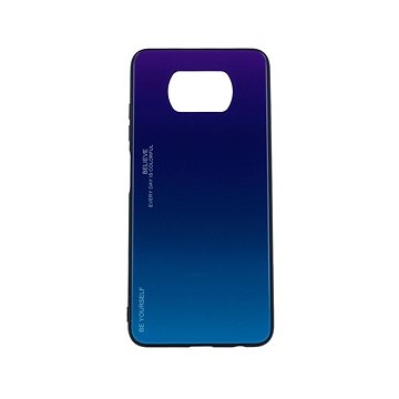 TopQ LUXURY Xiaomi Poco X3 pevný duhový purpurový 56105 (Sun-56105)