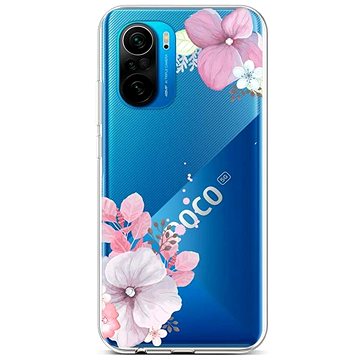 TopQ Xiaomi Poco F3 silikon Violet Blossom 62827 (Sun-62827)