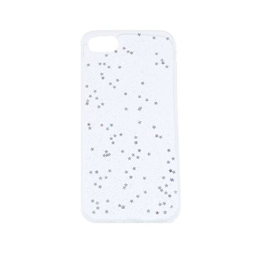 TopQ iPhone SE 2020 Glitter Star průhledný 49409 (Sun-49409)