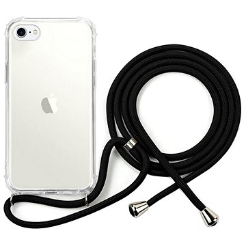 TopQ iPhone SE 2020 silikon se šňůrkou průhledný 49405 (Sun-49405)