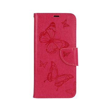 TopQ Xiaomi Redmi Note 10 knížkové Butterfly růžové 63471 (Sun-63471)
