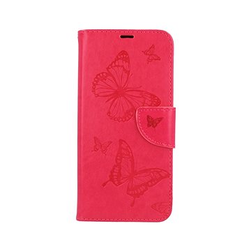 TopQ Samsung A52 knížkové Butterfly růžové 62468 (Sun-62468)