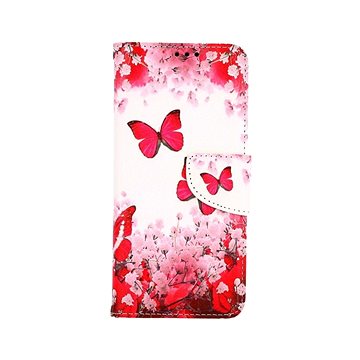 TopQ Samsung A32 Růžoví motýlci 63054 (Sun-63054)