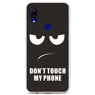 TopQ Xiaomi Redmi Note 7 silikon Don't Touch 63888 (Sun-63888)