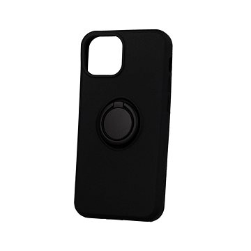 TopQ RING iPhone 13 mini silikon černý 64143 (Sun-64143)