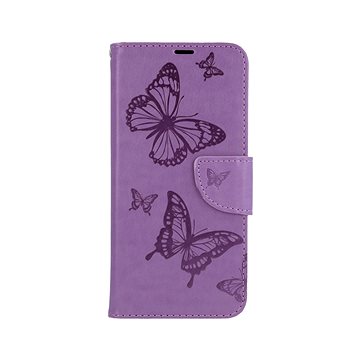 TopQ Xiaomi Redmi Note 8T knížkové Butterfly fialové 64479 (Sun-64479)