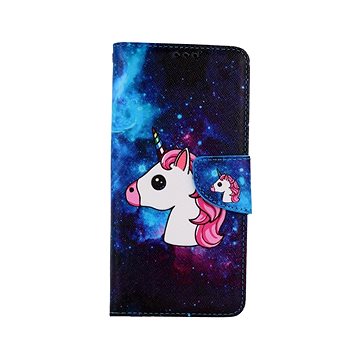 TopQ Huawei P30 Lite knížkové Space Unicorn 64463 (Sun-64463)