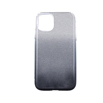 TopQ iPhone 13 mini glitter stříbrno-černý 64845 (Sun-64845)