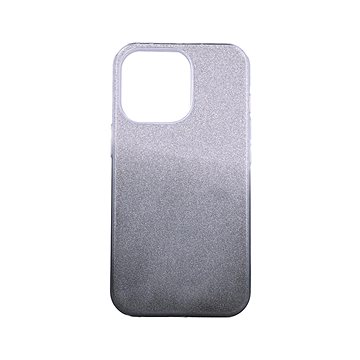 TopQ iPhone 13 Pro glitter stříbrno-černý 64846 (Sun-64846)