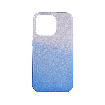 TopQ iPhone 13 Pro glitter stříbrno-modrý 64840 (Sun-64840)
