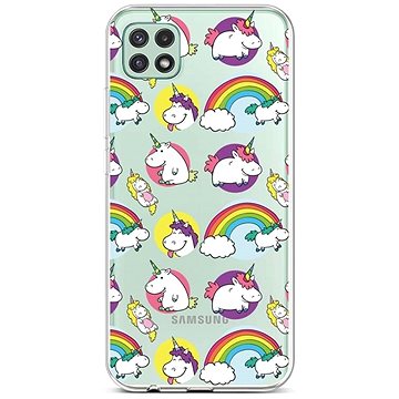 TopQ Samsung A22 5G silikon Chunky Unicorns 65137 (Sun-65137)