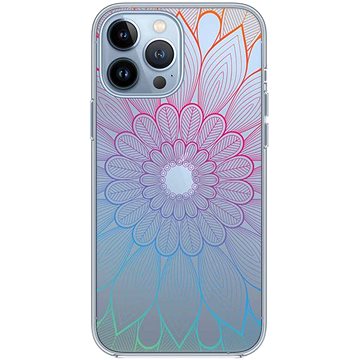 TopQ iPhone 13 Pro silikon Rainbow Mandala 65277 (Sun-65277)