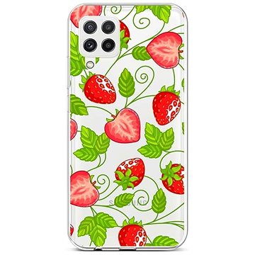 TopQ Samsung A22 silikon Strawberries 65169 (Sun-65169)
