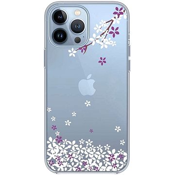 TopQ iPhone 13 Pro Max silikon Květy sakury 65291 (Sun-65291)