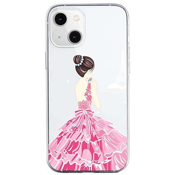 TopQ iPhone 13 silikon Pink Princess 64657 (Sun-64657)