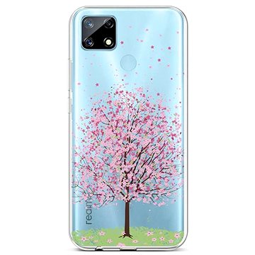 TopQ Realme 7i silikon Blossom Tree 55048 (Sun-55048)