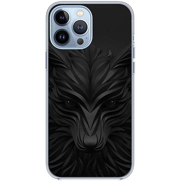 TopQ iPhone 13 Pro silikon Černý vlk 65586 (Sun-65586)