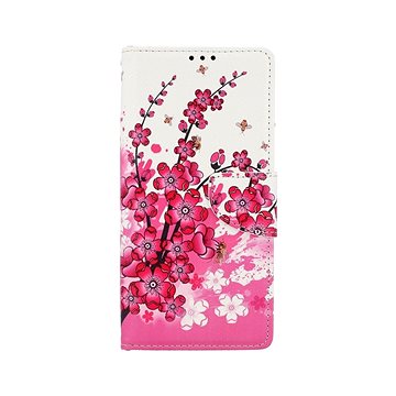 TopQ Xiaomi Redmi 9A knížkový Kytičky textil 51520 (Sun-51520)