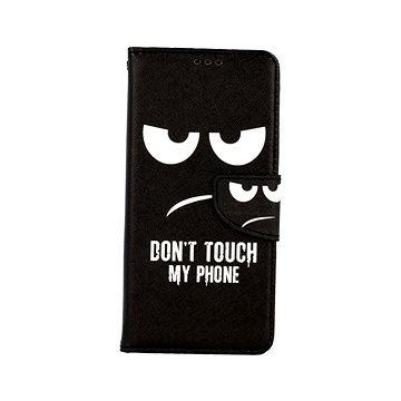 TopQ Samsung A12 knížkové Don't Touch 57037 (Sun-57037)