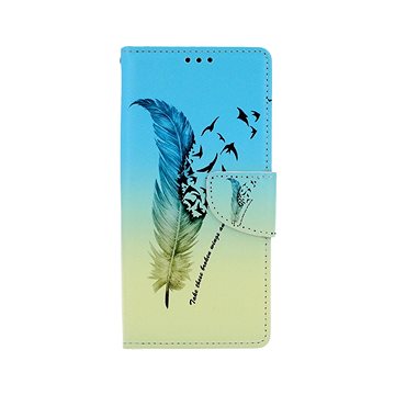 TopQ Xiaomi Redmi Note 9 knížkový Pírko 50598 (Sun-50598)