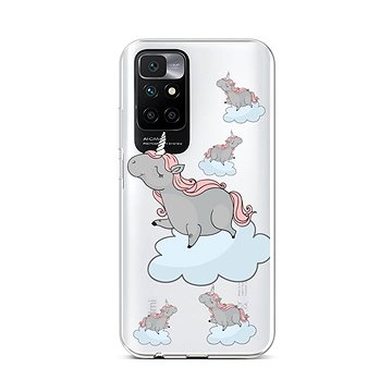 TopQ Xiaomi Redmi 10 silikon Grey Unicorns 66525 (Sun-66525)