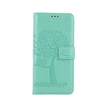 TopQ Xiaomi Redmi 10 knížkové Zelený strom sovičky 67693 (Sun-67693)
