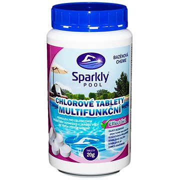 Sparkly POOL Tablety do bazénu chlorové 5v1 multifunkční 20g 1 kg