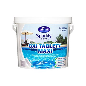 Sparkly POOL Oxi kyslíkové tablety MAXI 3 kg (938053)