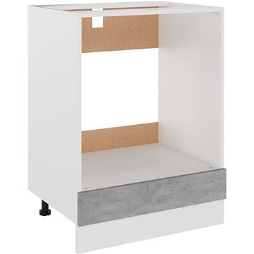 Shumee Kuchyňská skříňka na troubu 802501 betonově šedá (802501)