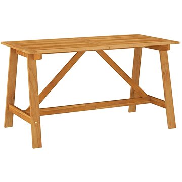 Zahradní jídelní stůl 140 x 70 x 73,5 cm masivní akáciové dřevo 312406 (2732,64)