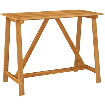 Zahradní barový stůl 140 x 70 x 104 cm masivní akáciové dřevo 312409 (2381,4)