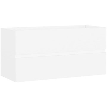 Skříňka pod umyvadlo bílá 90 x 38,5 x 45 cm dřevotříska 804755 (1187,19)
