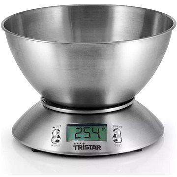 Tristar Kuchyňská váha 5 kg, s odměrnou mísou