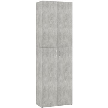 SHUMEE 60 x 32 x 190 cm dřevotříska, betonově šedá (800301)