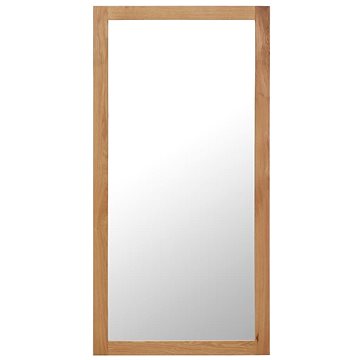 Zrcadlo 60 x 120 cm masivní dub (247458)