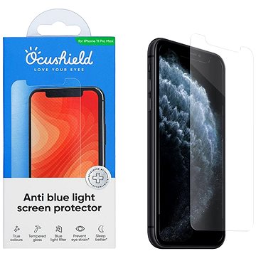 Ocushield Tvrzené sklo s filtrem blue-light pro iPhone 11/Pro Max/XS Max (OCUIPHONE11PMXSM)