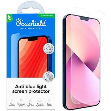 Ocushield Tvrzené sklo s filtrem blue-light pro iPhone 13 Mini (OCUIPHONES13Z)