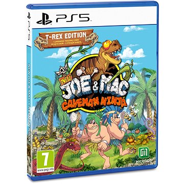 New Joe and Mac: Caveman Ninja - T-Rex Edition - PS5 (3701529501067)