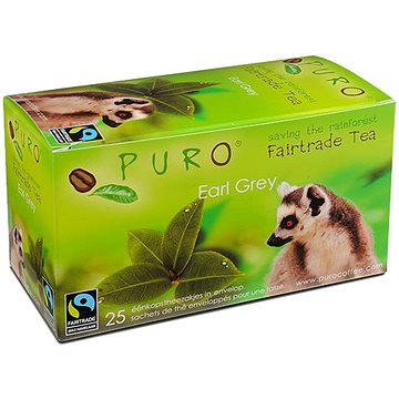 Puro Fairtrade čaj porcovaný Earl Grey černý 25x2g (550158)