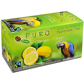 Puro Fairtrade čaj porcovaný s citrónem 25x2g (550161)