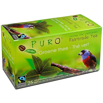 Puro Fairtrade čaj porcovaný zelený 25x2g (550162)