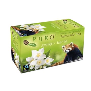 Puro Fairtrade čaj porcovaný zelený jasmínový 25x2g (550270)