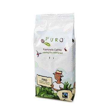 Puro Hrubě mletá káva Fairtrade FINO 100% Arabica 1 kg (501672)