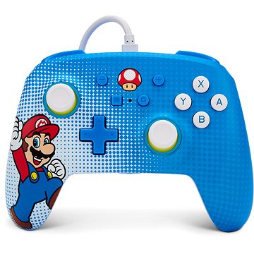 PowerA Enhanced Wired Controller for Nintendo Switch - Mario Pop Art (1522660-01)
