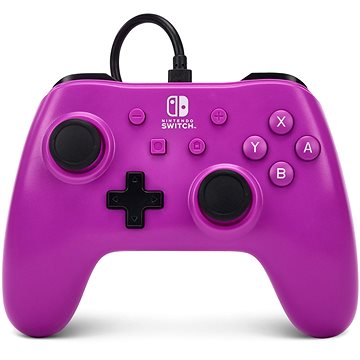 PowerA Wired Controller – Grape Purple - Nintendo Switch (NSGP0143-01)