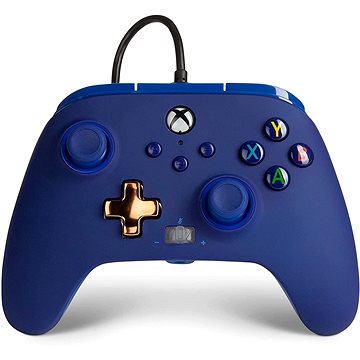 PowerA Enhanced Wired Controller - Midnight Blue - Xbox (617885025037)